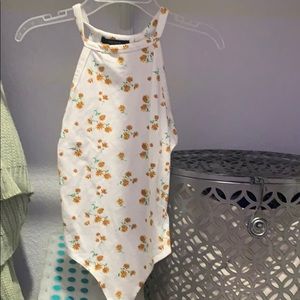 never worn floral body suit